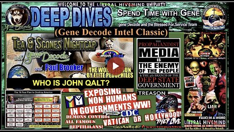 Tea & Scones Nightcap W/ Gene Decode & Paul Brooker - World News Update. WHO IS JOHN QALT?