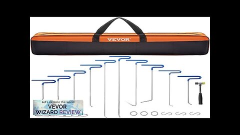 VEVOR Rods Dent Removal Kit 20 Pcs Paintless Dent Repair Rods Stainless Review