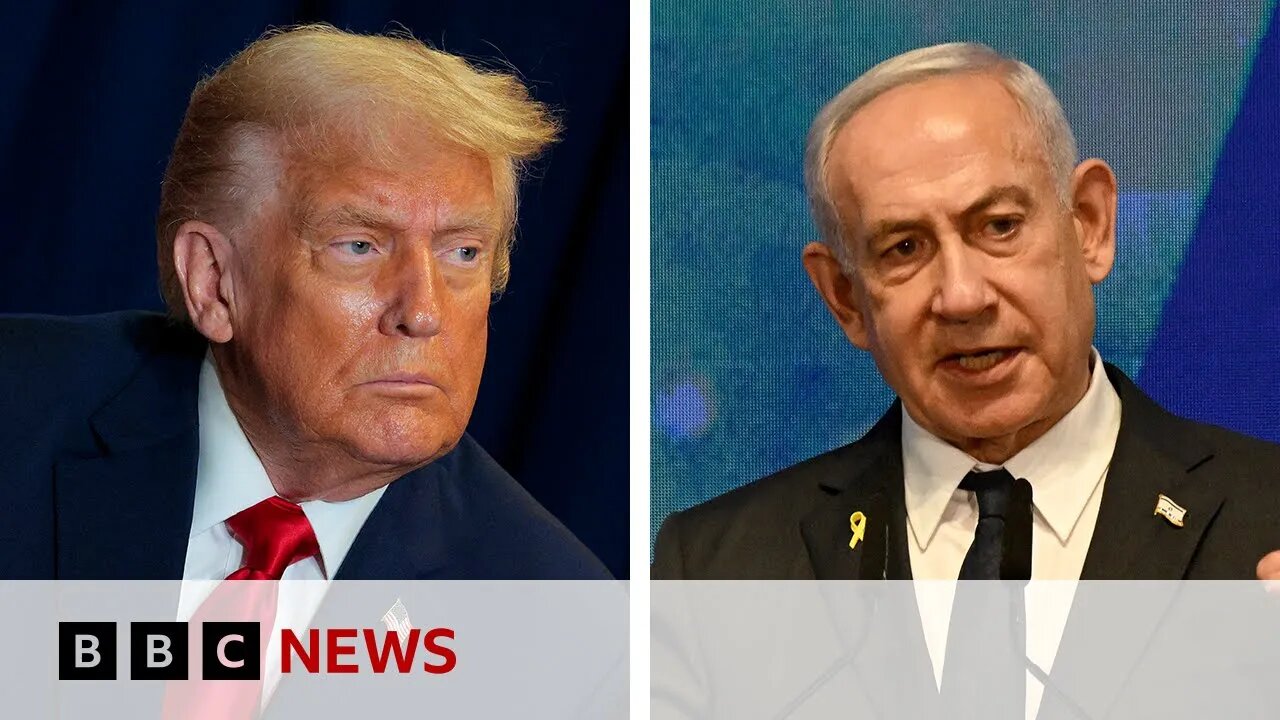 Donald Trump says he 'will not allow' Netanyahu to annex West Bank | BBC News