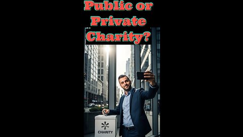 Public or Private Charity? #what is #best