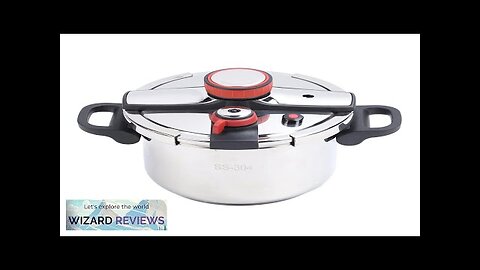 Stovetop Pressure Cooker 304 Stainless Steel High Temperature Resistant 100kpa Pressure Review