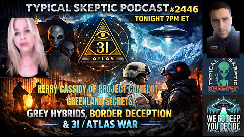 Grey Hybrids/ICE, Greenland Secrets, White Hats, Mark Richards 3I Atlas - Kerry Cassidy - TSP # 2446