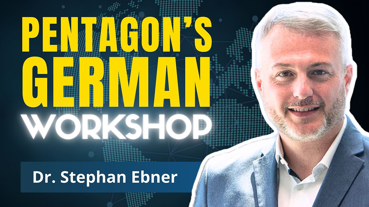 German SMEs Are Secretly Fuelling The US War Machine | Dr. Stephan Ebner