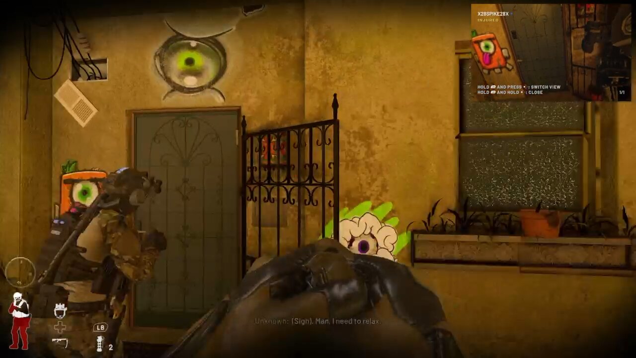That’s one way to clear a room