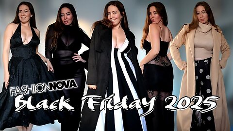 Trying on Trendy Fashion Nova Outfits for Black Friday!