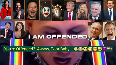 SJW Rainbow Mafia Person Is Offended. 👶😭😀😁😂🤣😈🏳️‍🌈