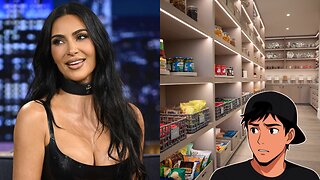 Kim Kardashian's Fridge is INSANE 😳