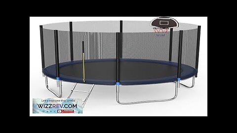 Tranpoline 16FT 14FT 12FT 10FT Outdoor Tranpoline for Kids and AdultsTranpoline Weight Review