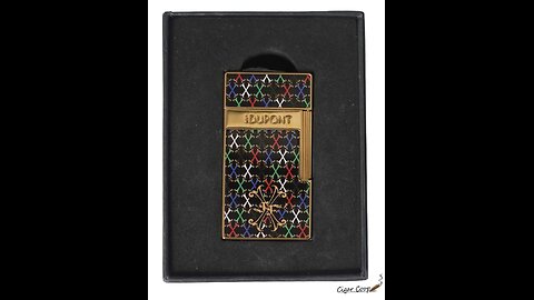 S.T. Dupont Fuente Fuente OpusX Biggy Lighter Wind Test