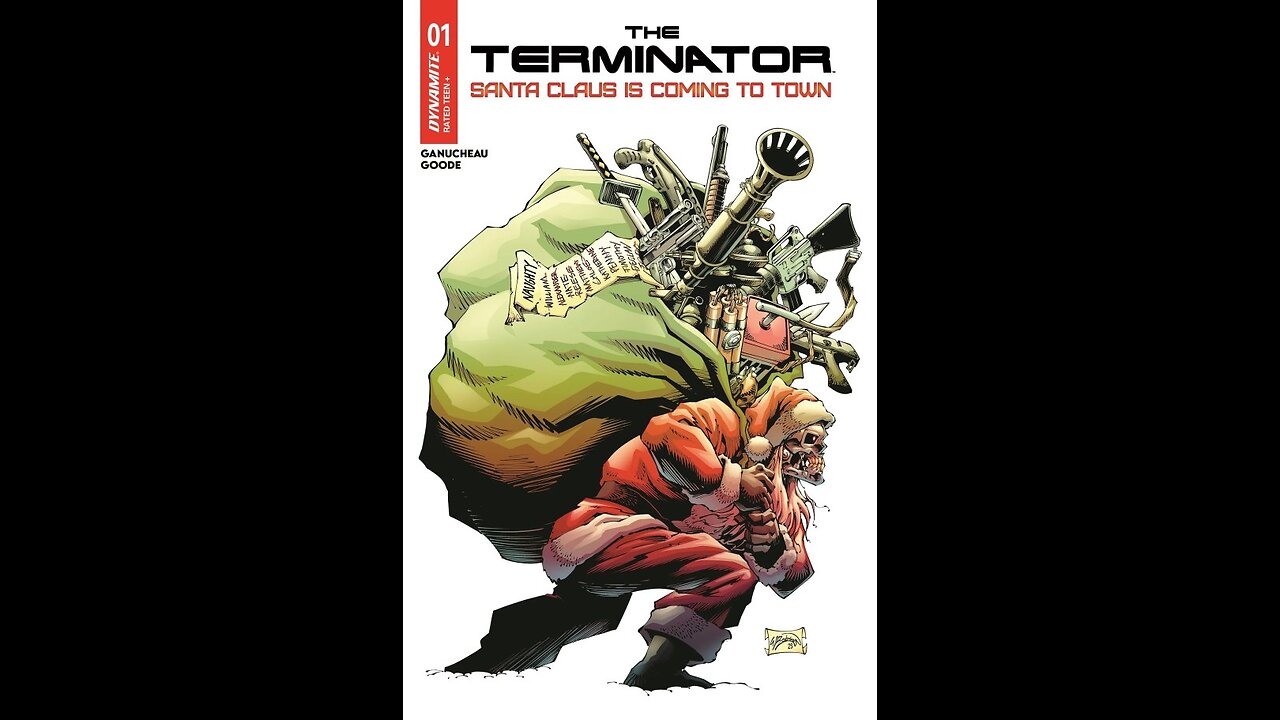 The Terminator: Santa Claus Is Coming to Town #1 Dynamite Comics #QuickFlip Comic Book Review