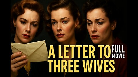 A Letter to Three Wives (1949) | Full Classic Drama Movie