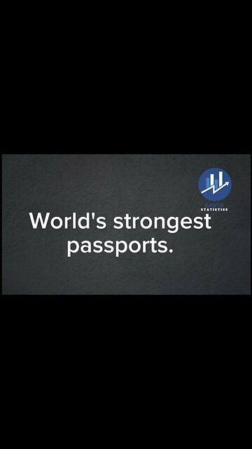 World's strongest passports...