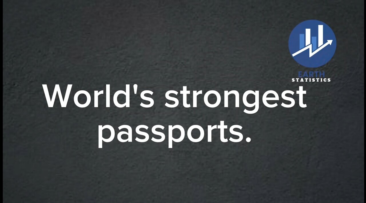 World's strongest passports...