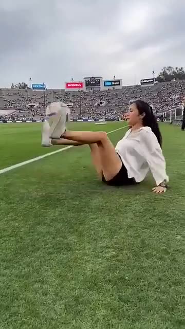 Football Yoga Exercise