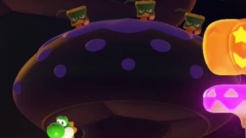 Super Mario Bros Wonder Upshroom Downshroom