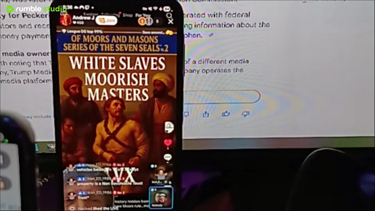 Live 11 25 2025Live with Andrewj-THEN- The atheist room smeer 1 against 6.