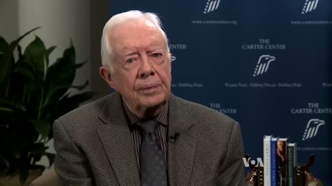 Former President Jimmy Carter Urges Support for Trump Administration