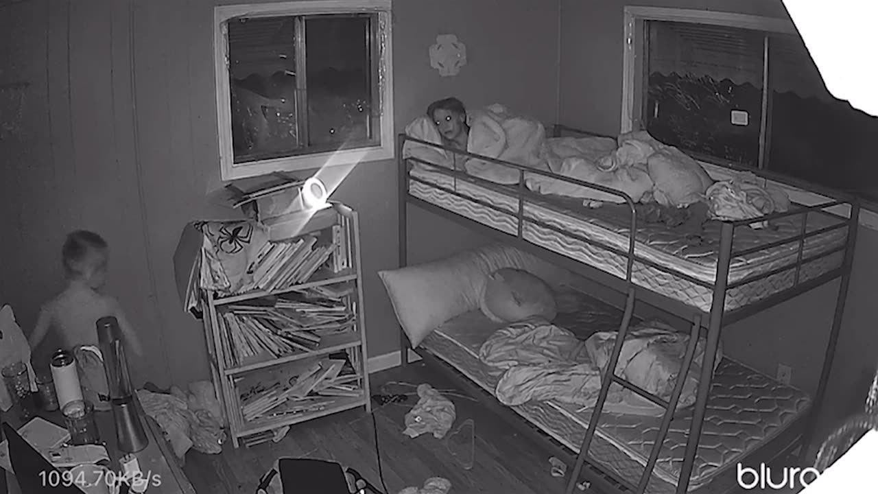 Kid Dents Head Jumping Into Bunkbed