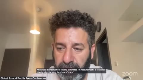 The Global Sumud Flotilla holds Emergency Press Conference