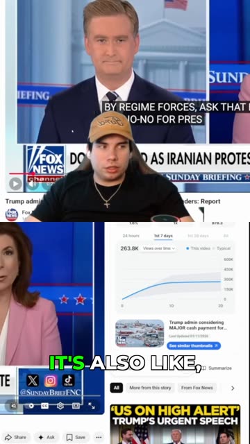 Did Trump cause the civil war in Iran?