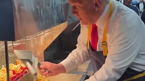 Donald Trump just got a job at McDonald’s 😂