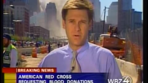 911 UPN CBS News Coverage WSBK Boston September 11, 2001 1230 to 1245 pm