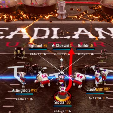 Can't Stop The QB Sneak - Mutant Football League 2