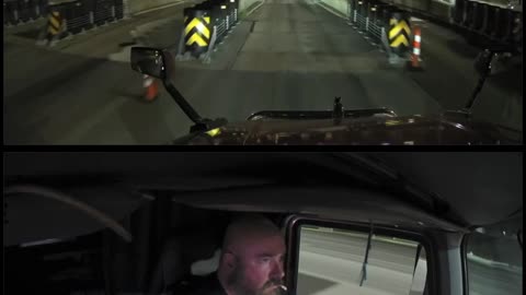 Semi Truck Driving Wrong Direction Down Indiana Interstate