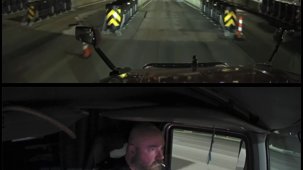 Semi Truck Driving Wrong Direction Down Indiana Interstate