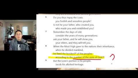 #bible #Leviticus 32 #god determine the board of countries according to the number of His people