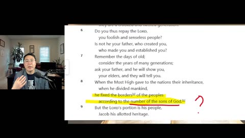 #bible #Leviticus 32 #god determine the board of countries according to the number of His people