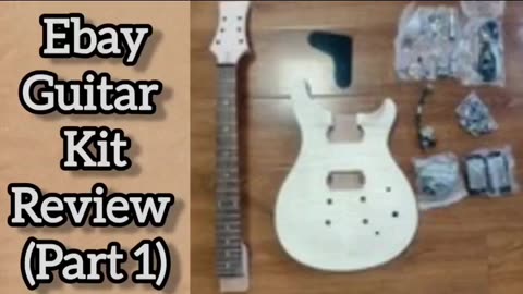 Finishing the Ebay PRS Style Kit