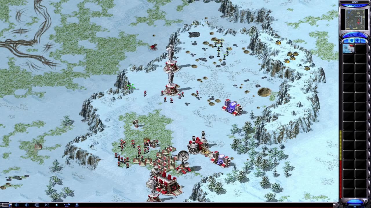 MEAT GRINDER - USA V SOVIETS - HELI CHOPPER WIN - Red Alert 2: Yuri's Revenge - GET TO THE CHOPPER!