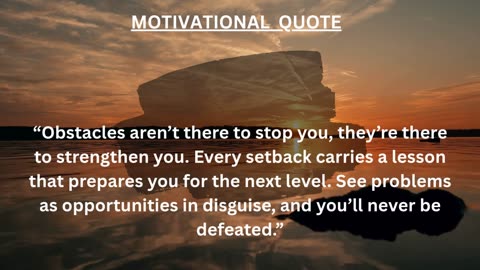 Quote For The Day: Turn your struggles into stepping stones. 🌈