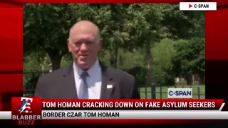 Tom Homan Cracking Down On Fake Asylum Seekers