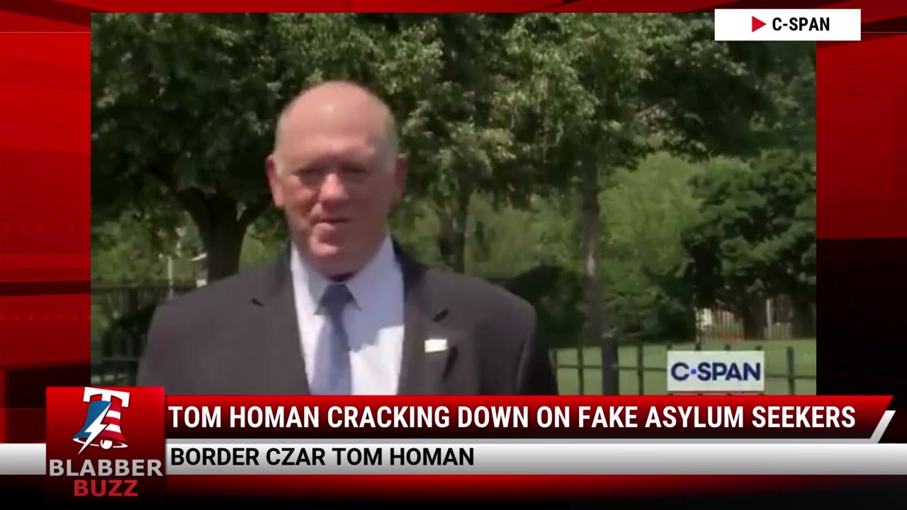 Tom Homan Cracking Down On Fake Asylum Seekers