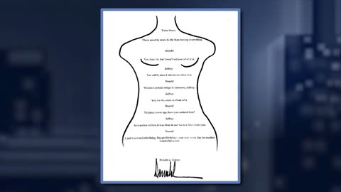 Biden Auto Pen Linked To Epstein Birth Day Card To Frame Trump.