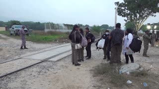 Forensic teams deploy to Mexico train crash site under heavy guard