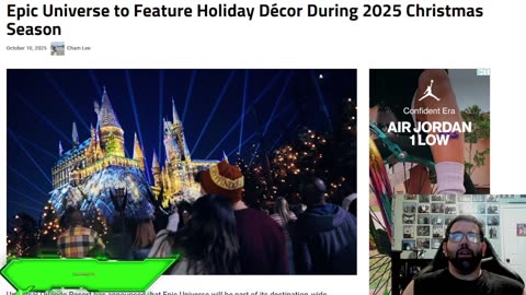 Epic Universe Joining The Holiday Spirit