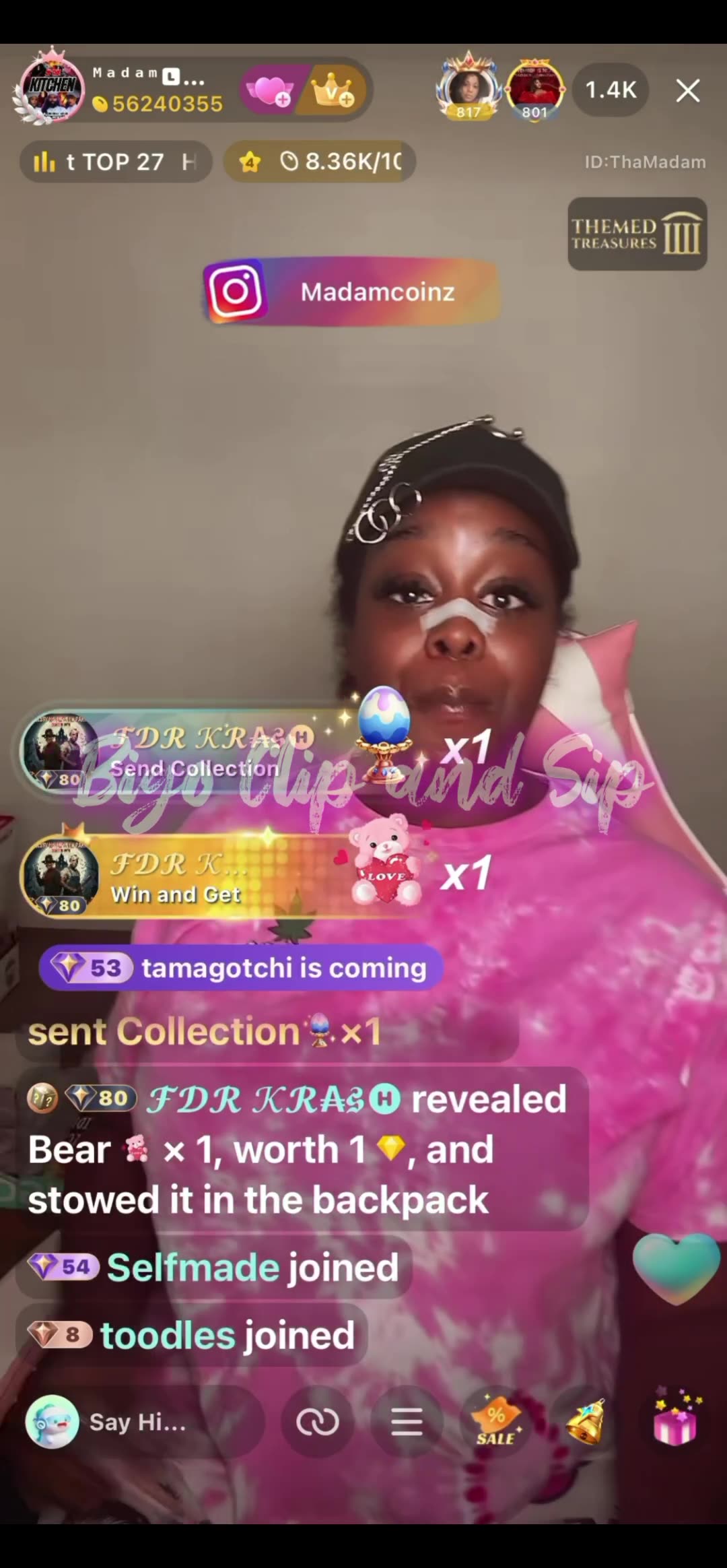 MadamLo says Liyah dont deserve a seat on Gossip Gurls 10/24/25 #bigoclipandsip