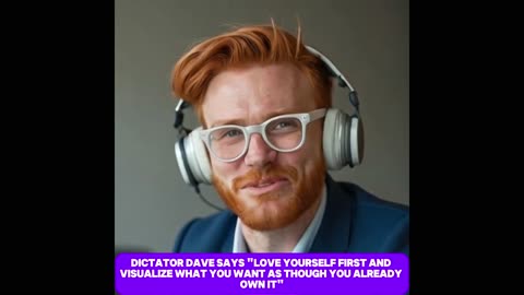 Dictator Dave Says - Love yourself first