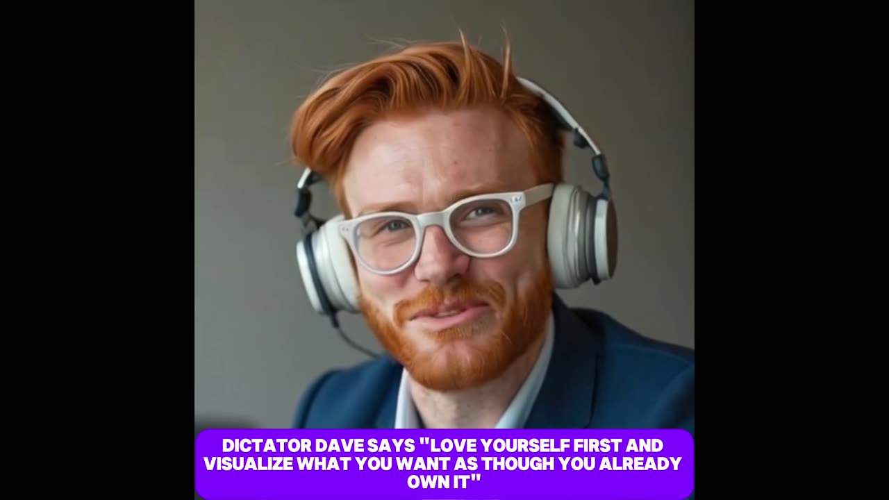 Dictator Dave Says - Love yourself first
