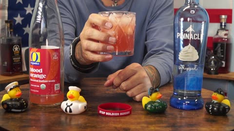 Michael Davidson - Pinnacle Whipped Vodka & Organics Blood Orange Soda