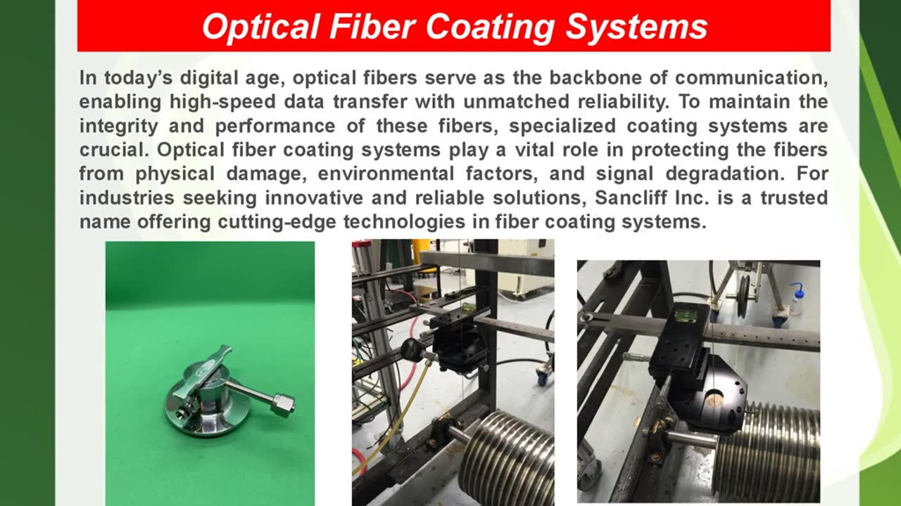Enhance Fiber Performance with Advanced Optical Fiber Coating Systems
