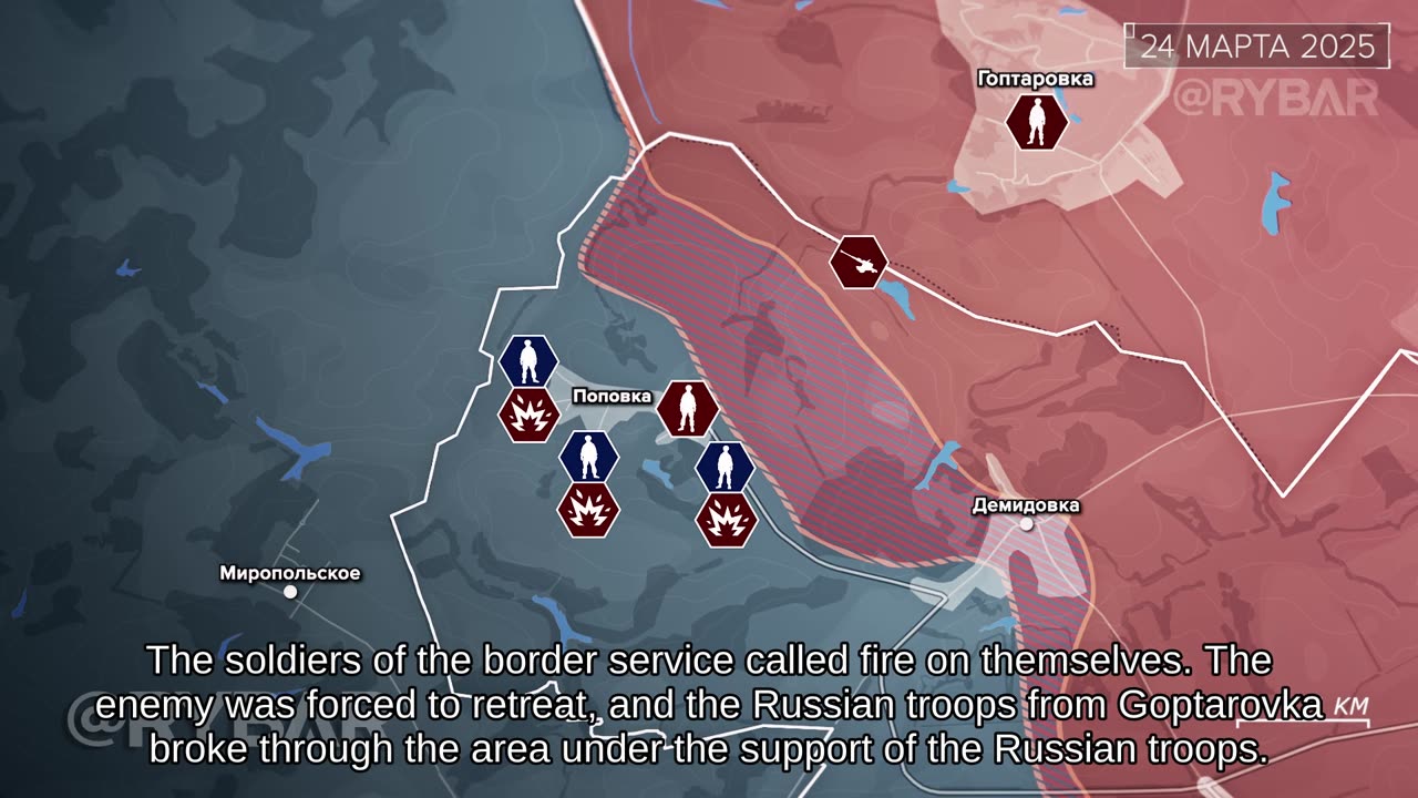 โ๏ธ๐ท๐บ๐บ๐ฆ๐ ๐ฃ RYBAR HIGHLIGHTS OF THE RUSSIAN MILITARY OPERATION IN UKRAINE ON Mar.28B, 2025