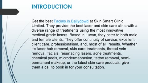 Get the best Facials in Ballydowd