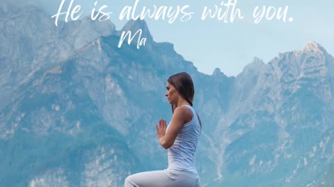God is always with you
