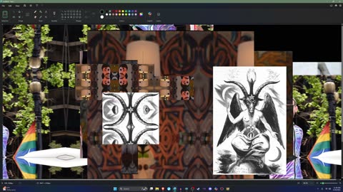 Ian Carrol Worships Baphomet