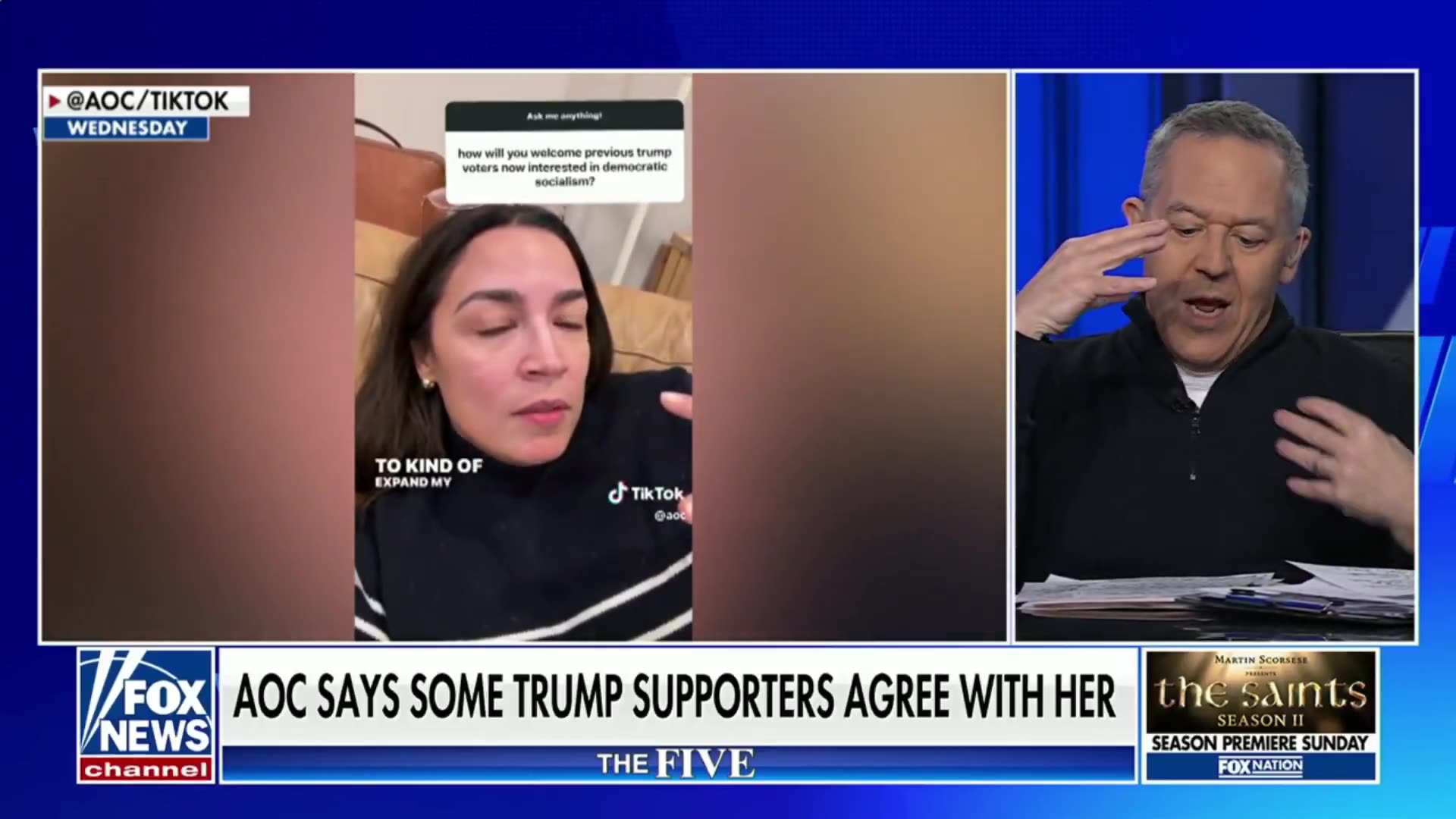 Gutfeld Calls BS on AOC