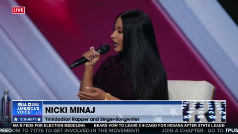 MINAJ: “(POTUS) HAS GIVEN SO MANY PEOPLE HOPE”